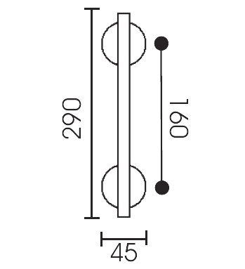 Asas para portas - ALUM�NIO
